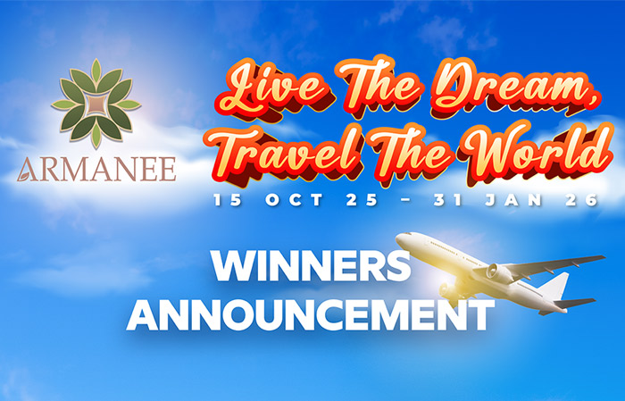 Live Your Dream, Travel The World Campaign Celebrates Lucky Draw Winners